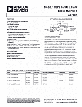 DataSheet AD7982 pdf