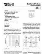 DataSheet AD812 pdf