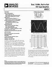 DataSheet AD823 pdf