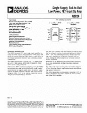 DataSheet AD824 pdf