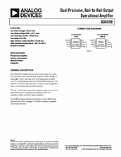 DataSheet AD8698 pdf