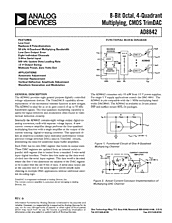 DataSheet AD8842 pdf