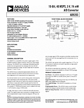 DataSheet AD9203 pdf