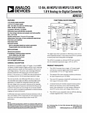DataSheet AD9233-125 pdf
