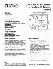 DataSheet AD9237-40 pdf