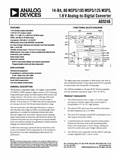 DataSheet AD9246-125 pdf