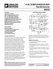 DataSheet AD9248-20 pdf