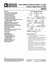 DataSheet AD9258-105 pdf