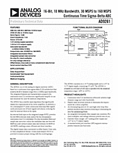 DataSheet AD9261 pdf