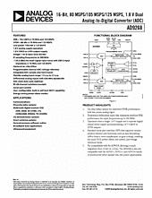 DataSheet AD9268-105 pdf