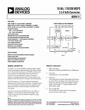 DataSheet AD9411-200 pdf