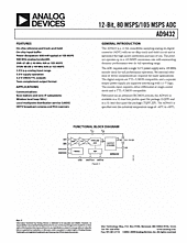 DataSheet AD9432-105 pdf