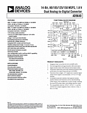 DataSheet AD9640-105 pdf