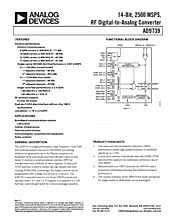 DataSheet AD9739 pdf