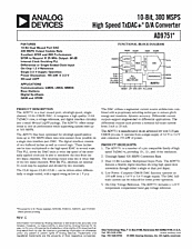 DataSheet AD9751 pdf