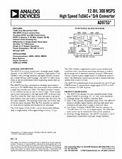 DataSheet AD9753 pdf