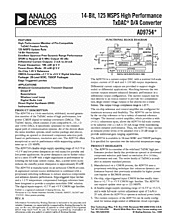 DataSheet AD9754 pdf