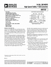 DataSheet AD9755 pdf