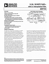 DataSheet AD9772A pdf