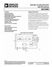 DataSheet ADIS16006 pdf