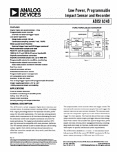 DataSheet ADIS16240 pdf