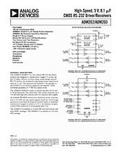 DataSheet ADM203J pdf