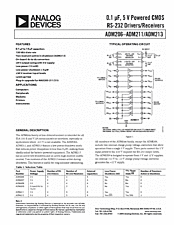 DataSheet ADM206A pdf