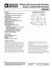 DataSheet ADM2484E pdf