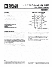 DataSheet ADM3232EA pdf