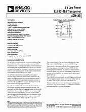 DataSheet ADM485 pdf