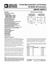 DataSheet ADM4853 pdf