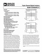 DataSheet ADuM1310BRWZ pdf
