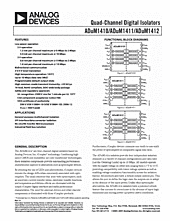 DataSheet ADuM1411BRWZ pdf