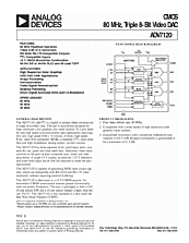 DataSheet ADV7120 pdf