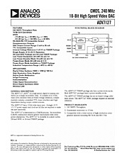DataSheet ADV7127 pdf