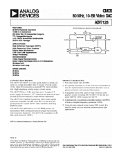 DataSheet ADV7128 pdf