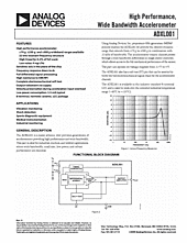 DataSheet ADXL001-70 pdf
