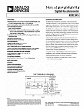 DataSheet ADXL345 pdf