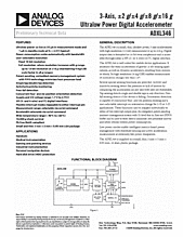 DataSheet ADXL346 pdf