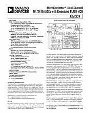 DataSheet ADuC824 pdf