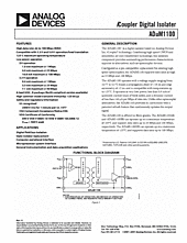 DataSheet ADuM1100ARZ pdf