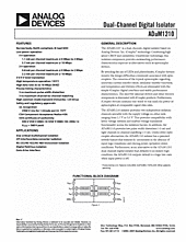 DataSheet ADuM1210BRZ pdf