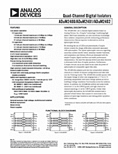 DataSheet ADuM2401ARWZ pdf