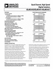 DataSheet ADuM3442CRWZ pdf