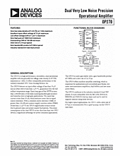 DataSheet OP270 pdf