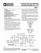 DataSheet OP37A pdf