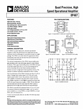 DataSheet OP467 pdf