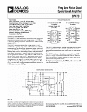 DataSheet OP470 pdf