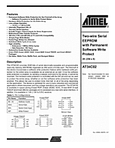 DataSheet AT34C02 pdf