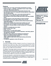 DataSheet AT42QT2160 pdf